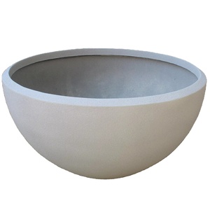 KNT Creations – Pot suspendu en fibre de verre léger et durable, design classique et moderne, texture lisse, pour intérieur et extérieur - Product Image 1