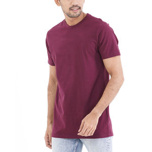 Camisetas de Color Liso de la Mejor Calidad, Marca Privada, Logotipo Personalizado Impreso, Camiseta Extra Grande, Ropa para Hombre, Camisetas para Hombre con OEM - Product Image 5