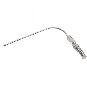 Tube d'aspiration médical Premium Fergusson en acier inoxydable de qualité chirurgicale avec valve de coupure à doigt et commande ergonomique - Product Image 2