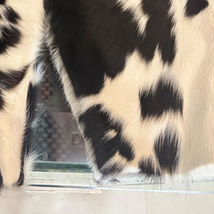 Shorts en cuir de vachette premium avec poils, style western ranch, streetwear de créateur, shorts en cuir véritable pour homme - Product Image 6