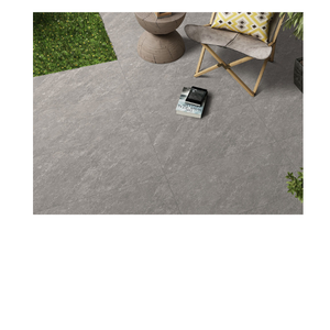 Baldosas de Cuarzo Gris Oscuro con Aspecto de Piedra Natural para Interiores/Exteriores, 600x600mm, para Cocina, Villa, Centro Comercial y Jardín - Product Image 1