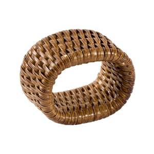 Bohemian Napkin Rings Circle Shape <b>Bamboo</b> Eco Friendly 4.5cm Width Wedding <b>Table</b> Decoration Accessory - Product Image 3