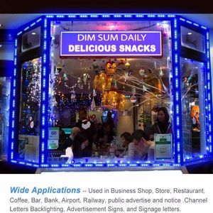 Módulo LED SMD 5050 Superbrillante, Impermeable IP65, Tira de Luz de 12V CC para Letreros - Product Image 1