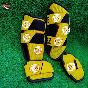 Ensemble de protection de baseball personnalisable en mousse EVA rembourrée, protège-tibias, protège-coudes, gants de frappe en gros - Product Image 2