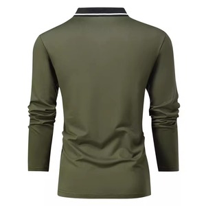 Premium Casual Polo Shirt for Men 100% Polyester Waffle Solid Color Crop Sleeveless Lightweight Comfortable Fit <b>Classic</b> Collar - Product Image 5