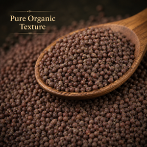 Graines de moutarde brune biologiques |   Rai sans pesticide de qualité supérieure pour l'huile de cuisson et les épices, qualité export, emballage frais, utilisation quotidienne - Product Image 3