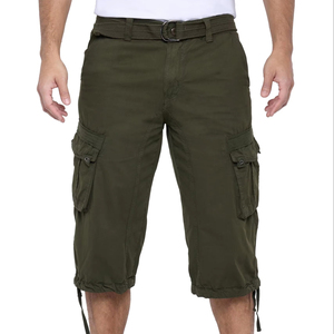 Shorts de sport décontractés pour hommes, grande taille, séchage rapide, pour course à pied et entraînement en extérieur, avec poches - Product Image 1