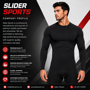Men's Orange Long Sleeve <b>Compression</b> <b>Shirt</b> Anti-UV Eco-Friendly Quick Dry Seamless Stretchable Activewear - Product Image 4