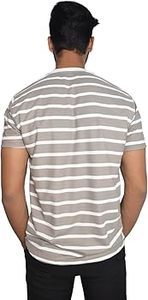 เสื้อยืดผู้ชายสไตล์เบสิคทันสมัย ทรงหลวม มีหลายสีให้เลือก เสื้อผ้าแบรนด์ชายแนวสตรีทแฟชั่น - Product Image 3