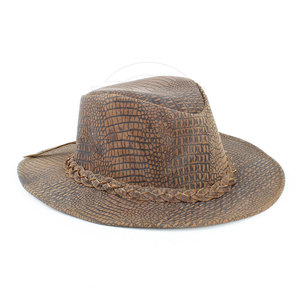 Sombreros de Vaquero de Cuero para Exteriores, Cómodos, Ajustables, Ecológicos y Ligeros, Personalizados para Viajar - Product Image 5