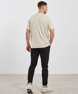 เสื้อยืดออกกำลังกายทรงหลวมสำหรับผู้ชาย – เสื้อยืดออกกำลังกายผ้าฝ้ายระบายอากาศได้ดี เสื้อออกกำลังกายดูดซับความชื้น ชุดกีฬาสวมใส่สบายสำหรับการออกกำลังกาย - Product Image 6