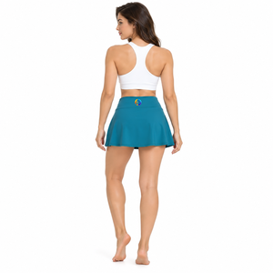 Trendy silhouette and quality stitching help Woman Mini <b>Skirt</b> create a fashionable appearance for outings shopping and city wear - Product Image 4