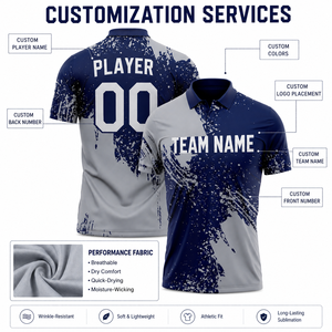 Polo de sport personnalisé pour homme, séchage rapide, respirant, manches courtes, uniforme d'équipe/club avec logo brodé, vente en gros - Product Image 3
