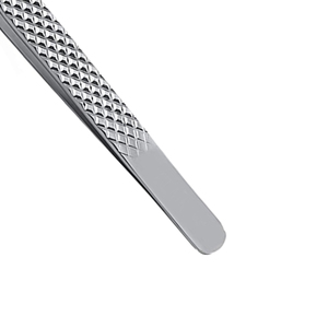 Logo personnalisé 45 °   Pince à épiler professionnelle pour extensions de cils à pointe fine angulaire, outil pour artiste en cils, fournisseur en gros OEM - Product Image 4