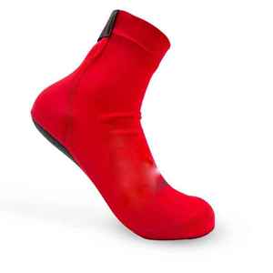 High Quality Red Neoprene Crew Ankle <b>Socks</b> Anti-Slip Eco-Friendly Quick Dry <b>Custom</b> Logo 3mm Thick for Cycling Basketball Beach - Product Image 2