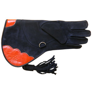 Guantes de Cetrería de Cuero para Manipulación de Aves, Resistentes a Mordeduras, Personalizados OEM, Guantes Duraderos para Cetrería, Entrenamiento de Halcónes y Águilas V - Product Image 5