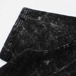 Camiseta Casual para Hombre con Lavado Ácido, Estilo Moderno y Elegante, Diseño Lavado, Tela Cómoda, Perfecta para la Moda Urbana Diaria - Product Image 4