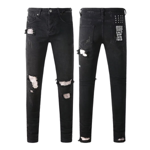 กางเกงยีนส์ทรงตรงผ้ายืดคุณภาพสูงแบรนด์แท้สำหรับผู้ชายจาก KSUBI รุ่น Medium Wash ทรงสลิมฟิต สไตล์ลำลอง - Product Image 4