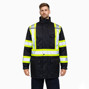 Chaqueta de Trabajo Industrial de Alta Visibilidad, Reflectante, de Seguridad, para Exteriores, Ligera, de Protección, 2026 - Product Image 1