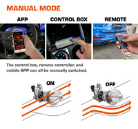 Kit Eléctrico con Control Remoto para Válvula de Escape para Mercedes BENZ C117 C118 C218 C257