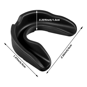 Protège-dents en silicone de haute qualité pour adultes, équipement de sport protecteur pour la boxe, lavable et moulable, ensemble combiné, style standard, OEM 2026 - Product Image 3