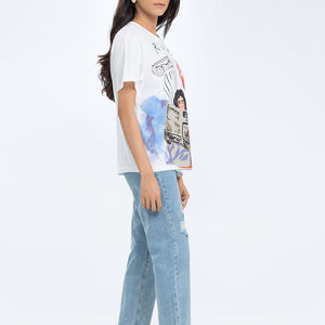 Camisetas de Algodón Extra Grandes para Hombre y Mujer, Estilo Vintage Lavado, Manga Corta, Corte Holgado, Informal, Varios Colores, Nueva Llegada 2026 - Product Image 4