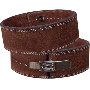 Cinturón de Levantamiento de Pesas de Cuero para Hombre y Mujer, Cinturón de Soporte Lumbar para Gimnasio, Venta al Por Mayor - Product Image 1