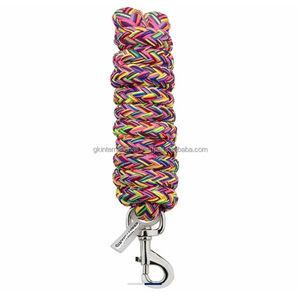 Fabricante de plomo de caballo de alta calidad al por mayor cuerdas de plomo de algodón de caballo colorido ecuestre resistentes al desgaste - Product Image 2