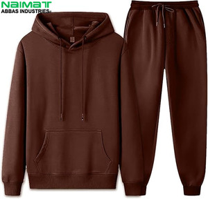 Conjunto de chándal de lujo de punto acanalado para hombre: Top elegante de manga larga y pantalón suave, cómodo y acogedor para el día a día. - Product Image 6