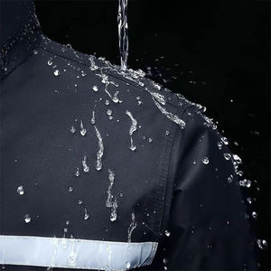 Combinaison imperméable à capuche zippée pour homme et femme, coupe-vent, respirante, tout-en-un - Product Image 5