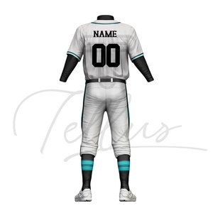 Tenue d'entraînement OEM, uniforme de baseball nouveau design, uniformes de baseball à bas prix - Product Image 6