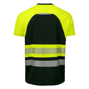 Hi Vis Workwear Reflective Safety Short Sleeve Reflective Stripes Construction Uniform Worker T-Shirts - Product Image 5