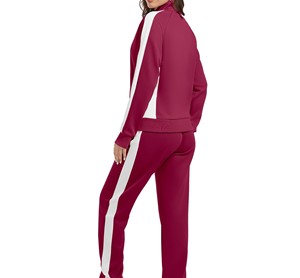 Conjunto Deportivo de Mujer de Primera Calidad, Chaqueta y Pantalones con Logotipo Personalizado, Tejido Transpirable, Ajuste Cómodo, Venta al Por Mayor - Product Image 6