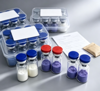 Poudre de tétrapeptide lyophilisée de haute pureté, qualité alimentaire, matière première cosmétique