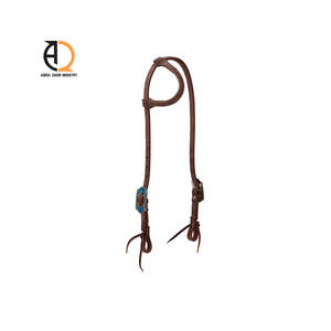 Cabestro de cuero y nailon para caballo - Product Image 2