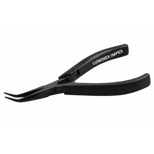 Alicates de Punta Fina Micro Delgados, con Punta Curva de Precisión, Mandíbula Lisa, Punta Fina, Mango de Acero Inoxidable de Grado Industrial, Herramienta Manual Segura para ESD - Product Image 6