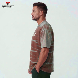 T-shirt personnalisé délavé style streetwear pour homme – Confortable, haute qualité, 100 % coton, séchage rapide, respirant - Product Image 6