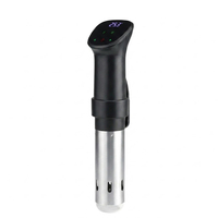 Sudex 1800W Cuiseur à bain-marie en acier inoxydable de haute qualité avec réglage précis de la température, minuterie numérique et moteur DC sans balais
