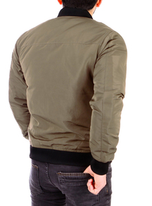High Quality <b>Men</b> Designer Eco-Friendly <b>Waterproof</b> Windproof Streetwear Bomber <b>Jacket</b> with <b>Lightweight</b> Fabric - Product Image 2