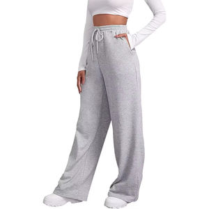 Nuovi Arrivi: Pantaloni Sportivi Invernali da Donna <span class=keywords><strong>Anax</strong></span> 100% Cotone, Personalizzabili con Logo Serigrafato, Pesanti, Tinta Unita, Fronte Piatto, Gamba Svasata - Product Image 6