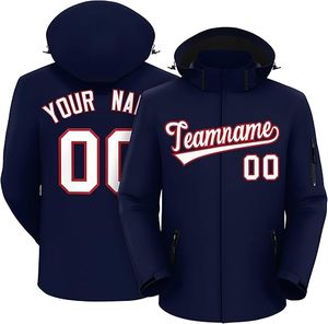 Veste de sport vintage à col montant zippé personnalisée pour homme, coupe-vent léger en nylon, veste d'entraînement softshell - Product Image 4