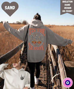 เสื้อฮู้ดดี้ผู้หญิงทรงโอเวอร์ไซส์ คุณภาพสูง แบบสวมหัว พิมพ์ลาย ถักทอ 100%  รับผลิตตามแบบ OEM ของ Crescent Wear - Product Image 3