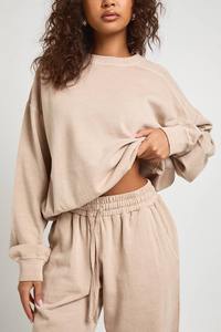 Conjunto Deportivo de Otoño 2026 para Mujer, Estilo Informal, de Felpa, Algodón, Transpirable, para Entrenamiento, Tenis y Actividades al Aire Libre - Product Image 3