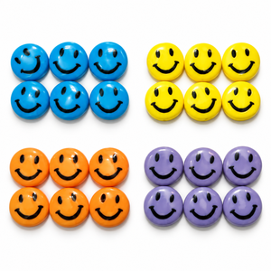 Decoryug Resin Beads Donut Shape Multi Color Swirl Loose Beads <b>For</b> Jewelry <b>Making</b> - Product Image 2