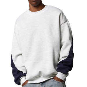เสื้อสเวตเชิ้ตคอกลมผู้ชาย ปักโลโก้ได้ ผ้าฝ้ายฟลีซ ผลิตขายส่ง - Product Image 1