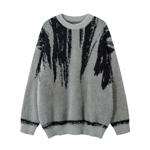 Pull pour homme de haute qualité, tricot doux, coupe décontractée, pour l'hiver, usage quotidien, fabriqué dans une usine certifiée LEED. - Product Image 1