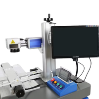 Machine de marquage laser électrique CO2 OMA L3000 30W, marqueur Galvo automatique à moteur - Haute productivité pour les applications sur vêtements et textiles