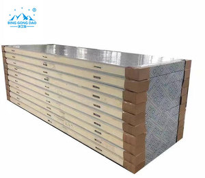 Panneaux sandwich modernes en métal pour l'isolation thermique des <span class=keywords><strong>murs</strong></span> et des <span class=keywords><strong>sols</strong></span>, chambres froides, salles de congélation et magasins - Product Image 4