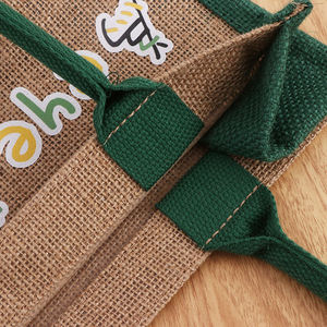 Sac d'emballage en fibre de jute écologique, durable, réutilisable, sac de shopping en fibre naturelle - Product Image 6