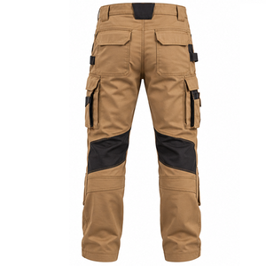Pantalons de travail pour hommes, pantalons cargo robustes pour le personnel industriel, les équipes de construction, couleurs et tailles personnalisées, étiquette privée, durables, en gros - Product Image 2
